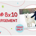 Get a FREE 8x10 at Walgreens! Perfect for a last minute gift.